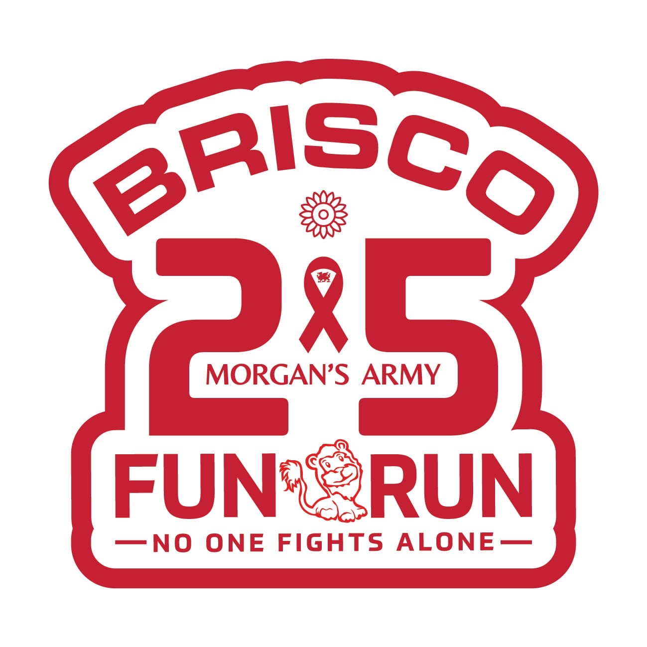 SALE BRISCO Fun Run 2025 Sticker