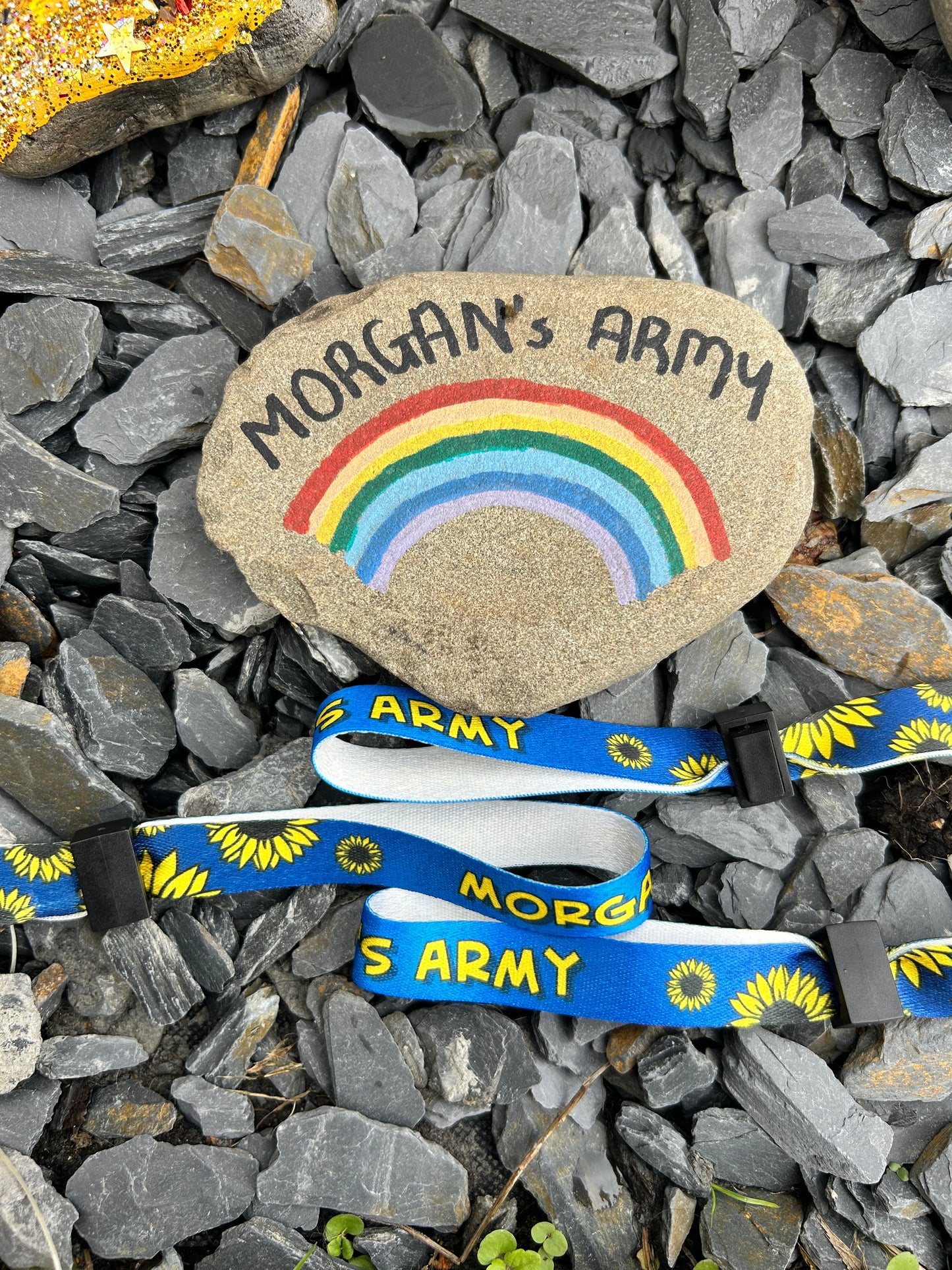 Morgan's Army Fabric Wristband