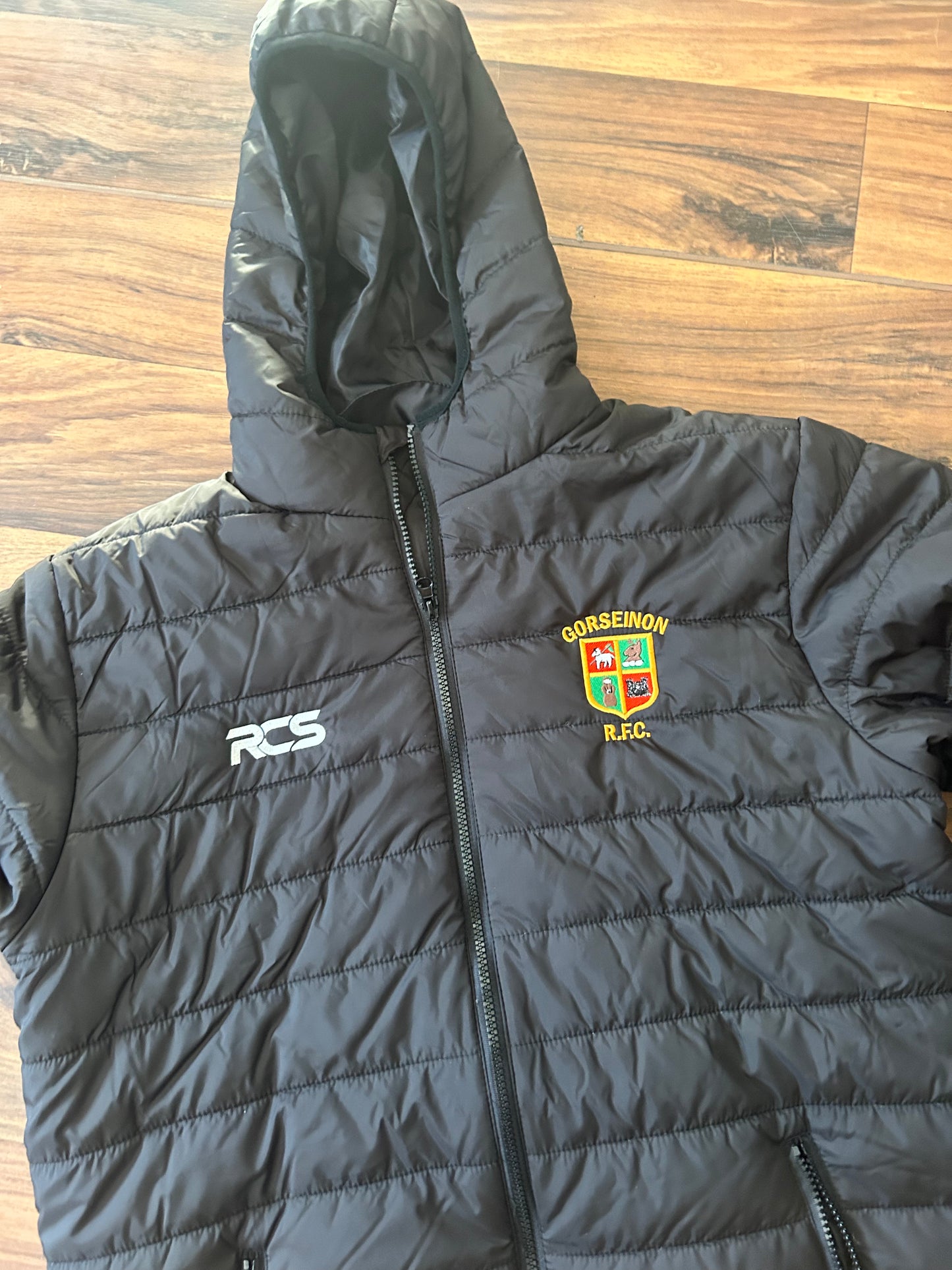 Gorseinon RFC x Morgan’s Army padded Jacket