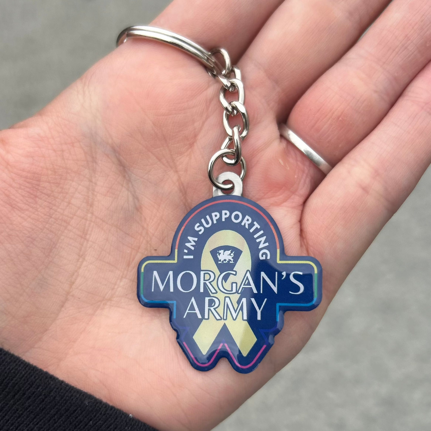 Morgan's Army Keyring