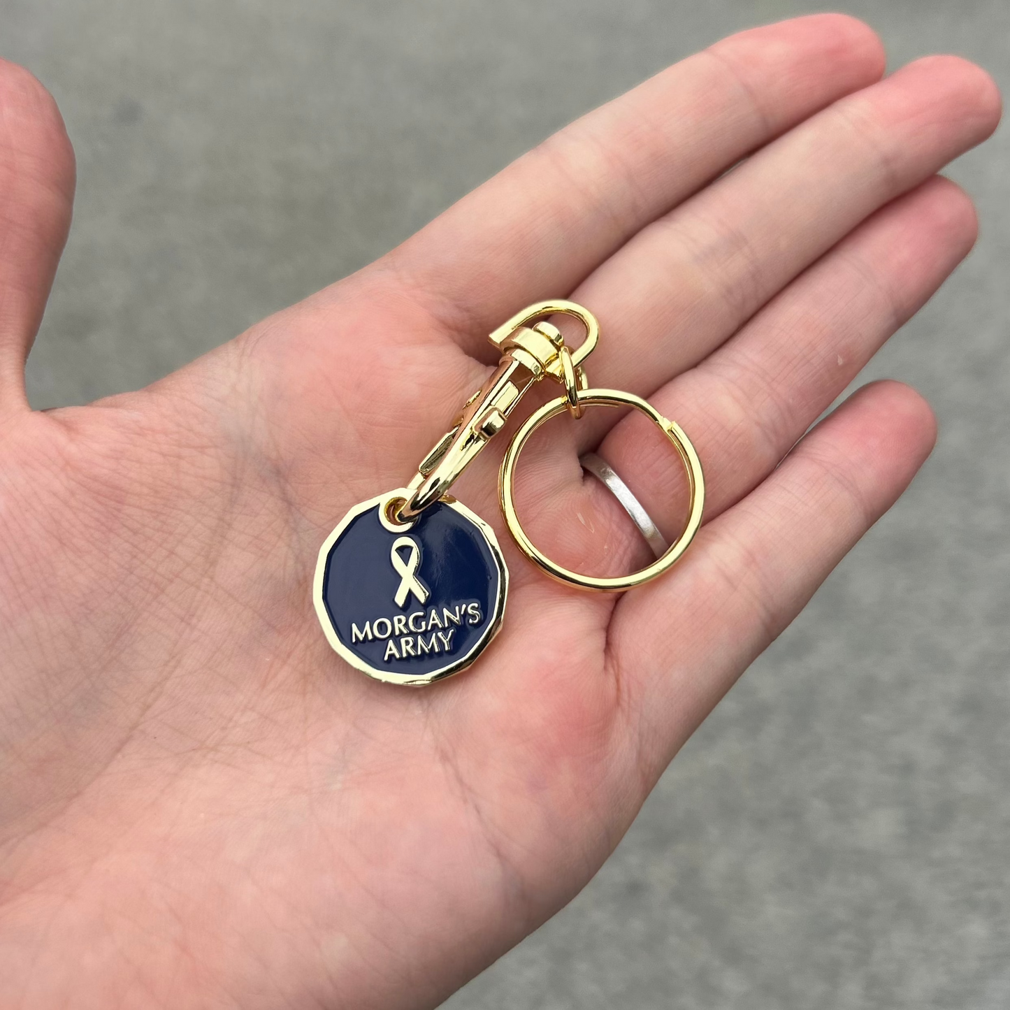Trolly Coin Keyring