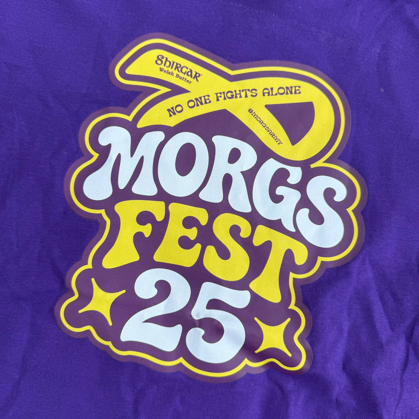SALE MORGSFEST25 Purple tee