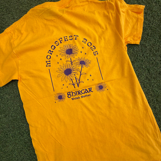 SALE MORGSFEST Yellow Tee