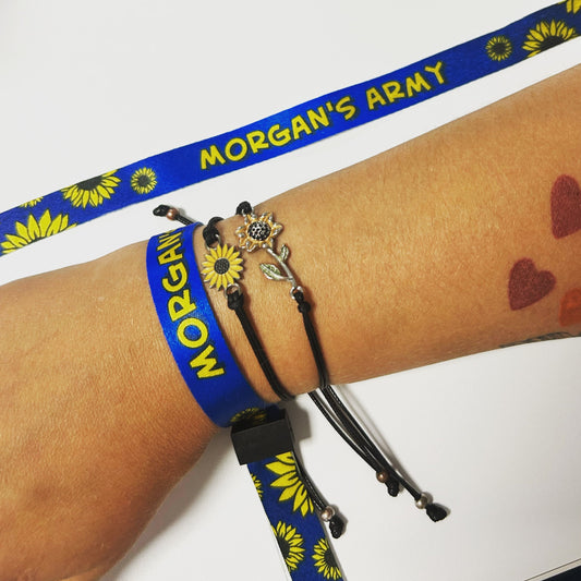 Morgan's Army Fabric Wristband