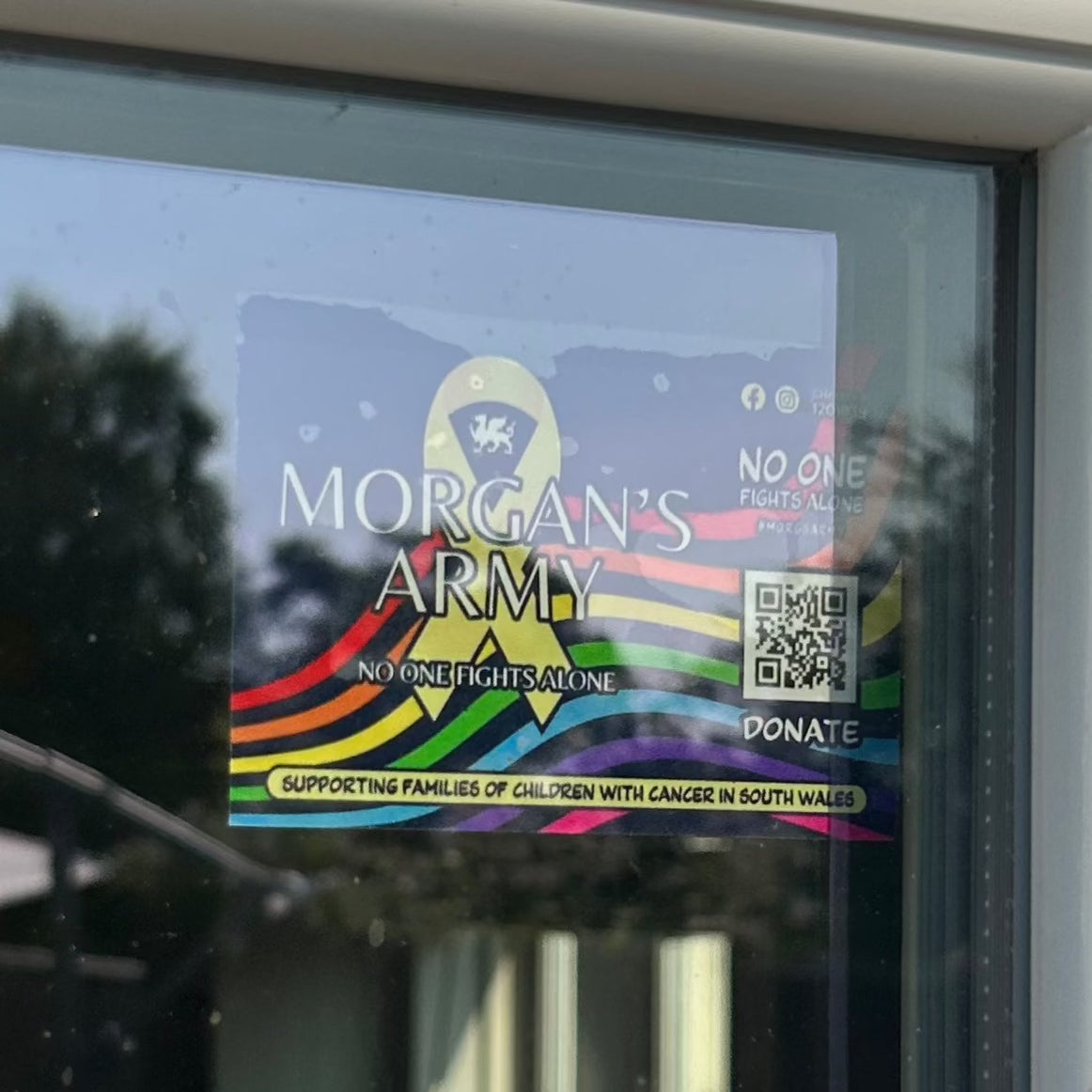 Morgan's Army Window Sticker