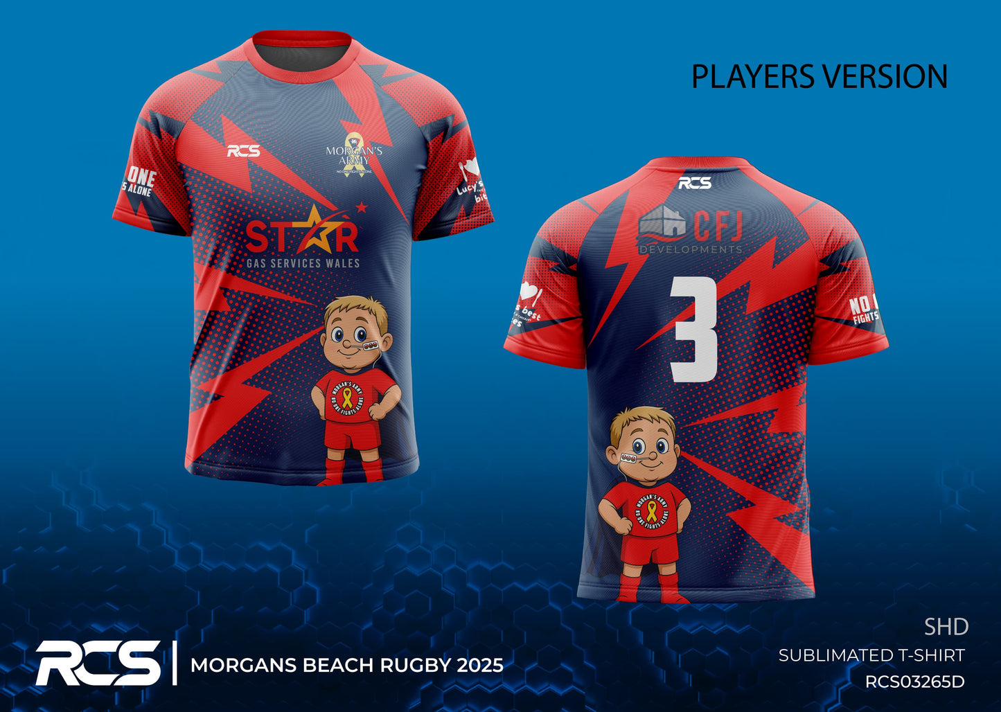 Beach Rugby Team Kit 2025